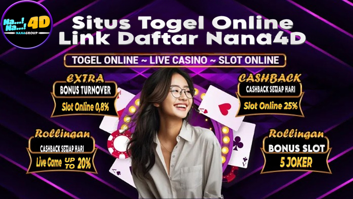 Nana4d Agen Togel Bandar Togel Toto Macau. Untuk para pemain yang ingin mendapatkan suatu keuntungan dalam bermain permainan menebak angka pengeluaran maka kalian bersama togel terpercaya paling tepat.