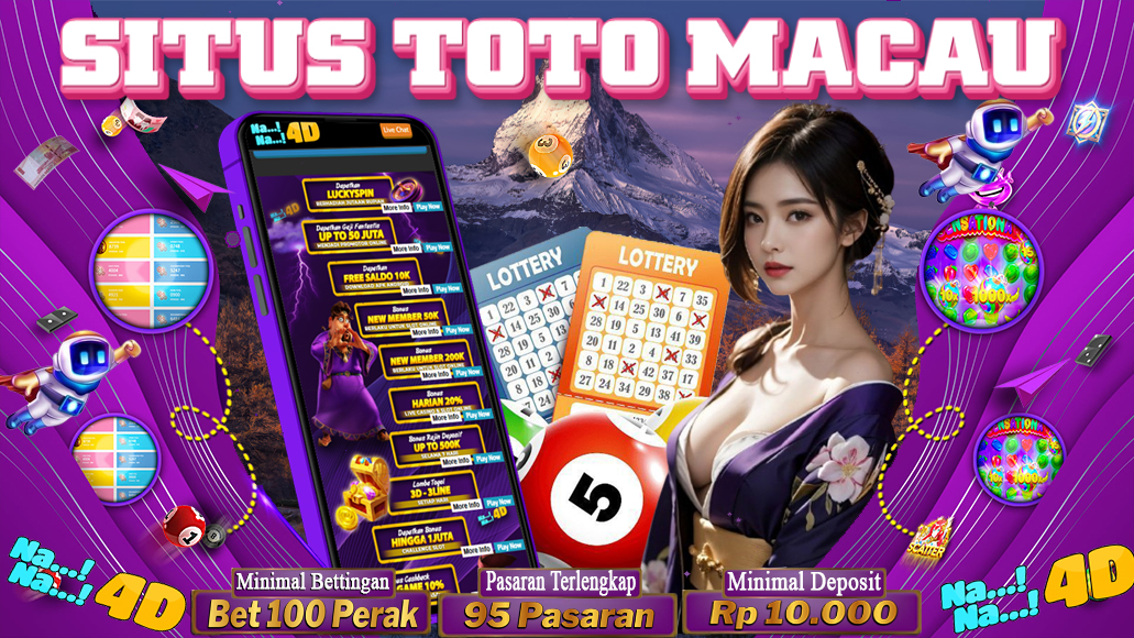 Nana4d Situs Toto Macau & Togel Online Toto Macau Terbaik.