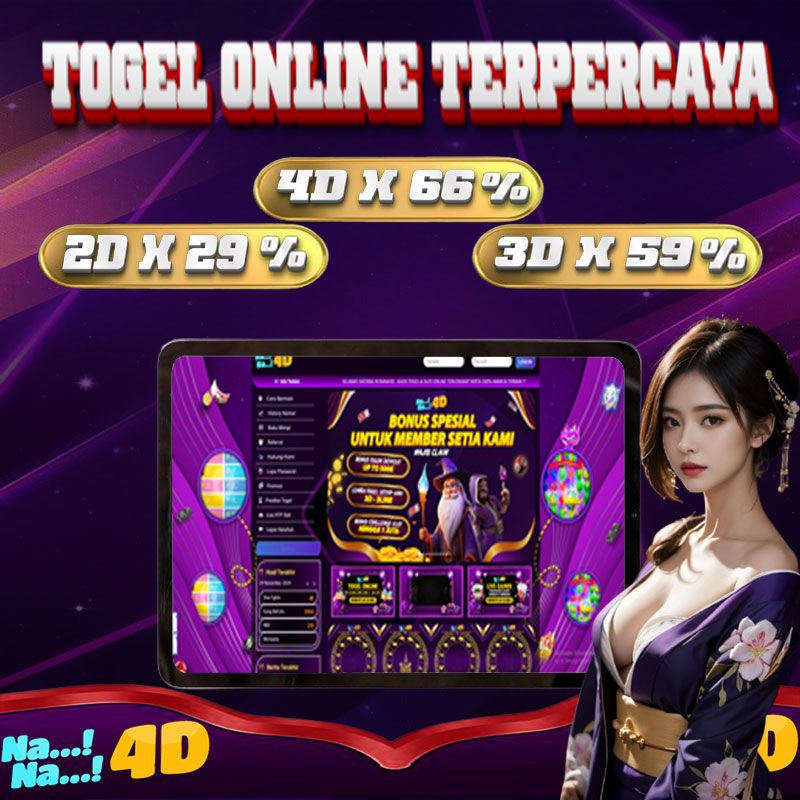 Situs Togel Online Terpercaya Dengan Penawaran Terbesar. Selamat bergabung untuk para pecinta taruhan togel online di Situs Togel Nana4D 