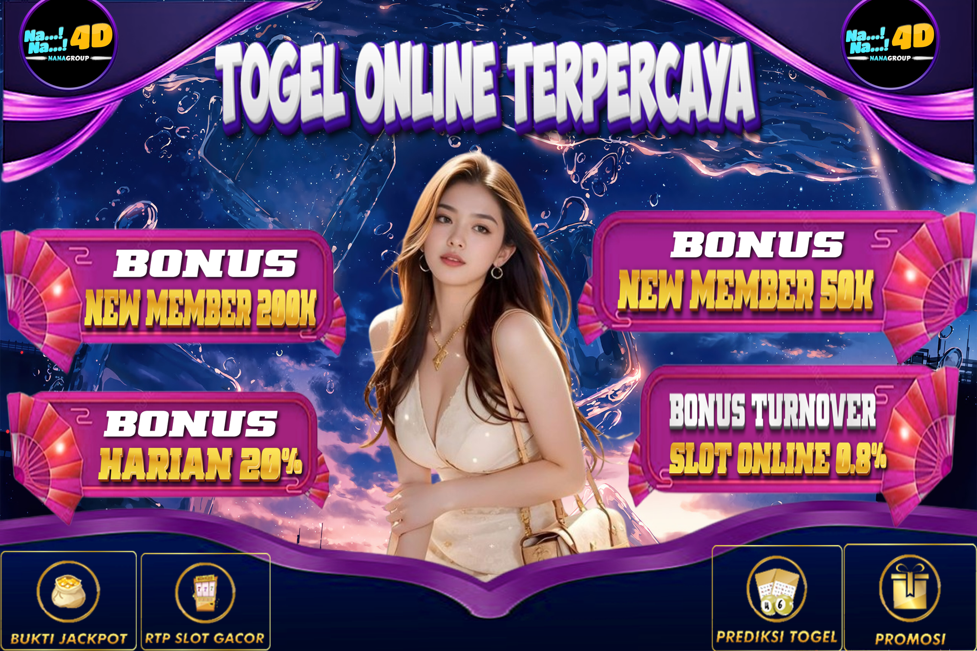 Nana4d Bo Togel Online Terpercaya & Proses Transaksi DI Bawah 1 Menit Di Tahun 2024