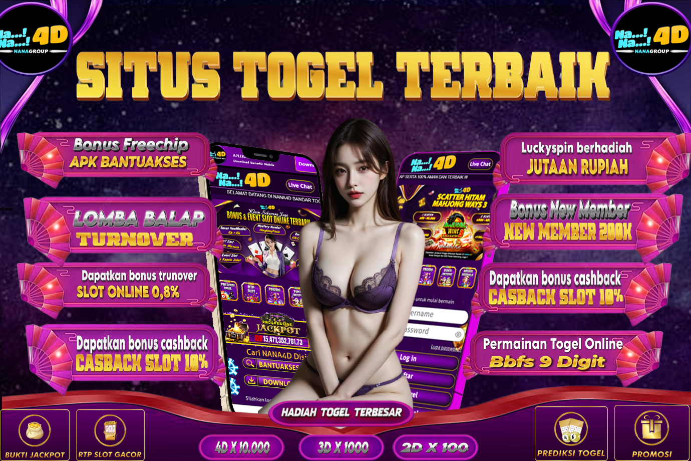 Nana4D: Daftar Situs Togel Online Terpercaya & Situs Toto Terbesar Di Tahun 2024