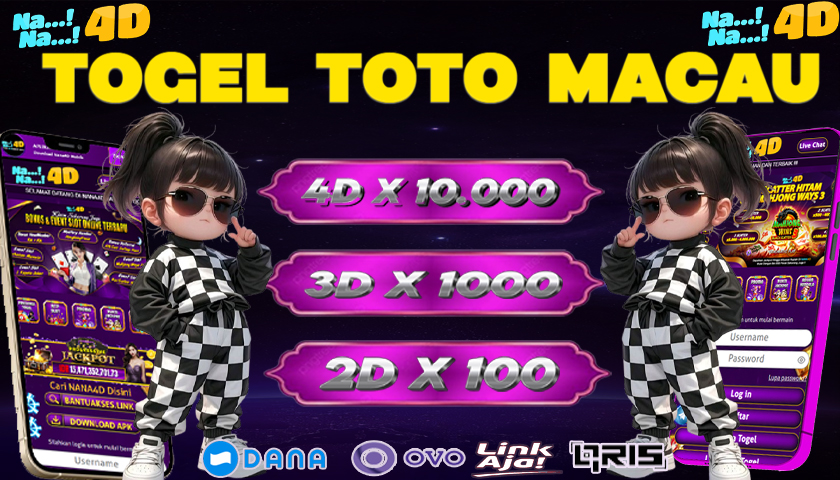 Nana4d bo togel online terbaik dengan pasaran terbaik di tahun 2024 yang menyediakan Bettingan termurah dan bet terendah untuk para pecinta togel online.