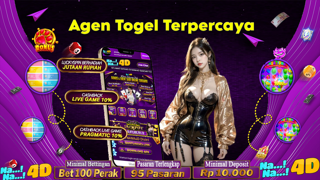 NANA4D agen togel terbaik dan togel viral di tahun 2024 yang memberikan kemudahan untuk mengakses togel online viral di tahun 2024.