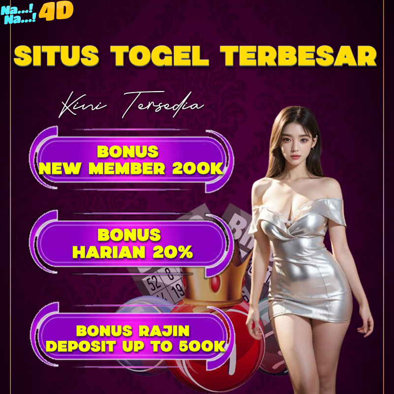 NANA4D link togel terpercaya dan bo terbaik di tahun 2024 menyediakan pasaran togel terbanyak dan juga termasuk salah satu platform