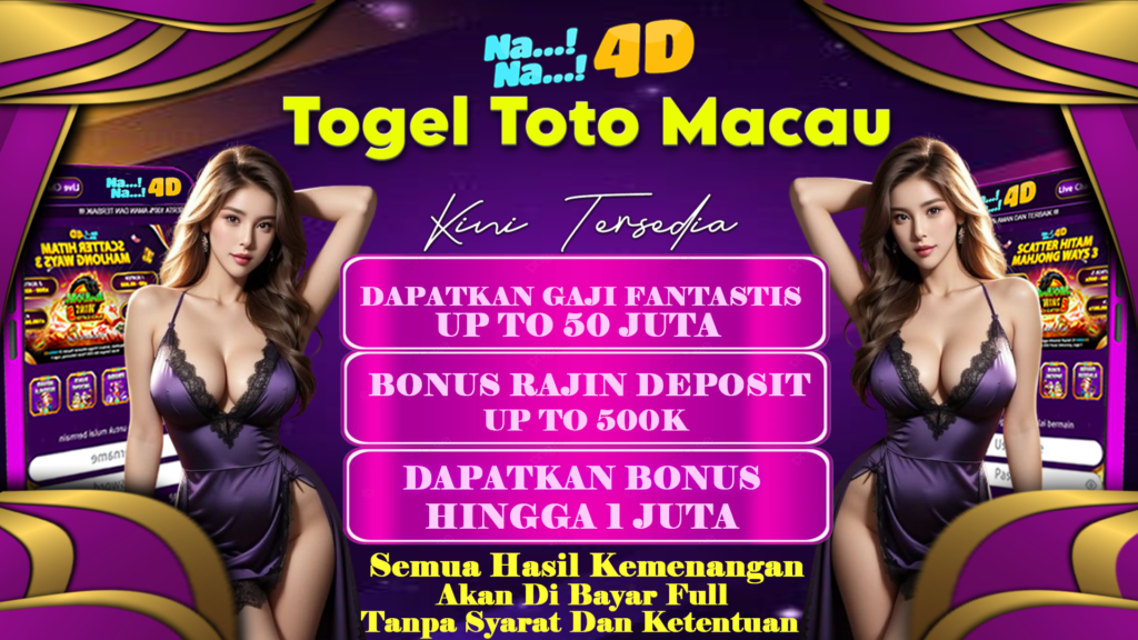 Hadirnya situs baru yaitu NANA4D. Link togel ini telah menjadi pilihan utama bagi para penggemar togel online sebagai link situs togel Hongkong yang terpercaya dan akurat di Asia.